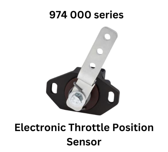 Mobile Control Systems (MCS) 94000 series electronic throttle position sensor, designed for optimal performance in vehicles